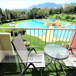 Apartamento 127 Júpiter Estudio. Vista Al Jardín Y La Piscina., Benalmádena